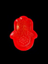 The Hand of Hamsa Tray, Handmade Epoxy, Purple