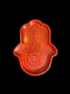 The Hand of Hamsa Tray, Handmade Epoxy, Purple
