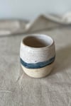 Tranquil Blue Handmade Short Tumbler