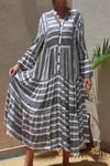 Women's Casual Long Sleeve Dress 