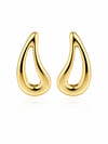 Damla Minimal Gold Kadın Küpe