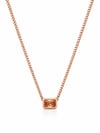 Rose Baget Taşlı Minimal Kolye