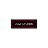 Kendin Tasarla Arma Peç Patch Yama İsimlik 5