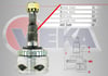 AKS KAFASI SOL-SAG ON DIS OPEL CORSA C 1.7 CDTI ABSLI 29 DIS 33X24X52 UZUNLUK 168 MM 2000-2006