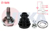 AKS KAFASI SOL-SAG ON DIS PEUGEOT 307 (3A/C) 1.4 ABSLI 48 DIS 25X22X58,5 UZUNLUK 134,5 mm 2000-2007