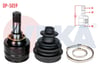 AKS KAFASI SOL-SAG ON IC OPEL CORSA B 1.0i  22X28X35 UZUNLUK 141 mm 1993-2000