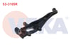 AKS TASIYICI SAG ON 92mm (ROTIL CAPI 22mm) NISSAN NP300 NAVARA 2.5 DCI 4WD 174 hp (YD25DDTi) 2005-