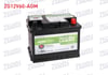 AKU AGM START/STOP L2 12V 60 AH (242X175X190)