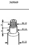 AMORTİSÖR ÖN 520 E34 M50 1988-90
