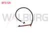 BALATA IKAZ KABLOSU SOL-SAG ON 550mm PORSCHE 911 3.8 CARRERA S - 4S 2004-2008/ 911 TARGA 3.8 CARRERA 4S 2004-2012