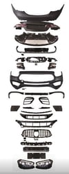 BODY KİT W213 [2016-19 DONUSUM=> 2020-...] 00-00-ÇıKıŞ, PANJ-LU, EGZ.UÇLU, BAGAJ KAPAĞı, FAR/STOP -AMG-