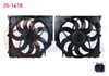 FAN MOTORU DAVLUMBAZLI TEKLI (590W) BMW X3 (E83) 2.0 D - 2.0 D xDrive - 2.5 - 3.0i - 3.0 D 2004-2010