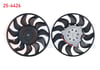 FAN MOTORU (MOTOR+PERVANE) KLIMA RADYATORU AUDI A4 (8E2,B6) 1.8 T 2000-2004