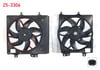 FAN MOTORU SU RADYATORU DAVLUMBAZLI TEKLI FANLI (100 WATT) CITROEN C-ELYSEE 1.6 HDI 2012-