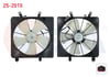 FAN MOTORU SU RADYATORU DAVLUMBAZLI TEKLI FANLI HONDA CIVIC VII 1.6i AC+/- 2000-2006