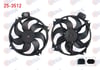 FAN MOTORU (SU+KLIMA) DAVLUMBAZLI TEKLI FAN RENAULT FLUENCE (L30) 1.5 DCI 2009-