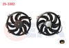 FAN MOTORU (SU+KLIMA) DAVLUMBAZLI TEKLI FAN PEUGEOT PARTNER TEPEE 1.6 HDI 2008-