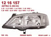 FAR KOMPLE SOL ASTRA G 98-07 1216539 93175368 442-1116L-LD-EM