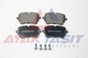 FREN BALATA ARKA 16,8mm AUDI Q7 2019- / Q8 2018- / VOLKSWAGEN TOUAREG (CR7) 2018-