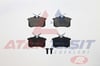 FREN BALATA ARKA 17,4mm GOLF IV-V-VI/JETTA V-VI/POLO III-IV-V-VI/CADDY III/CLIO III/MEGANE III-IV/207/208/307/308/PARTNER/C3 II-III/C4 II/A3 II/A4 II-III/A6 II/LEON II-III/IBIZA III-IV/CROSSLAND