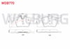 FREN BALATA ARKA 18 JANT LAND ROVER DISCOVERY SPORT (LC) 2.0 TD4 14-/ DISCOVERY SPORT 2.0 Si4 14-/ VOLVO S90 II 2.0 D5 16-/ XC90 II 2.0 D5 15-/ JAGUAR XF (JB) 2.0 D 16-/ XE (X760) 2.0 15-