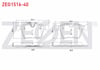 FREN BALATA ARKA 18 JANT LAND ROVER DISCOVERY SPORT (LC) 2.0 TD4 14-/ DISCOVERY SPORT 2.0 Si4 14-/ VOLVO S90 II 2.0 D5 16-/ XC90 II 2.0 D5 15-/ JAGUAR XF (JB) 2.0 D 16-/ XE (X760) 2.0 15-