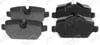 FREN BALATA ARKA BMW 1 SERISI (E87) 116 i 2003-2012/ 118 i 2003-2012/ 120 i 2003-2012/ 1 SERISI (E81) 118 i 2004-2012/ 3 SERISI (E90) 316 Ti 2005-2011