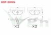 FREN BALATA ARKA BMW 3 SERISI (E36) 318 i 1990-1998/ (E36) 320 i 1990-1998/ (E36) 325 i 1990-1998/ (E36) 328 Ci 1990-1998/ (E46) 320 D 1998-2005/ (E46) 316 i 1998-2005/ (E46) 325 i 1998-2005