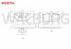 FREN BALATA ARKA BMW 3 SERISI (E90) 320 D 2005-2011