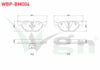 FREN BALATA ARKA BMW 5 SERISI (E34) 518 i 1987-1995/ (E34) 520 i 1987-1995/ (E34) 525 i 1987-1995/ (E34) 530 i V8 1987-1995/ 3 SERISI (E36) 320 i 1990-1998