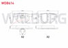 FREN BALATA ARKA BMW X5 (E70) 3.0 SI 2007-2012 / (E70) 3.0 D 2007-2012 / (E70) 4.8i 2007-2012 / (E70) 4.4i 2007-2012 / (E70) 3.5 XD 2007-2012