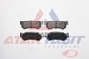 FREN BALATA ARKA CHEVROLET LACETTI (J200) 1.4i 16v 2006-2012 / LACETTI (J200) 1.6i 2006-2012 / DAEWOO NUBIRA (KLAN) 1.6i 2003-2005 / NUBIRA (KLAN) 1.4i 2003-2005 / NUBIRA (KLAN) 1.8i 2003-2005