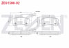FREN BALATA ARKA CIFT FISLI FIAT DUCATO 2.0 MJT 2014- / FIAT DUCATO 2.3 MJT 2014-