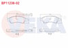 FREN BALATA ARKA CIFT FISLI FIAT DUCATO 2.0 MJT 2014- / DUCATO 2.3 MJT 2014- / CITROEN JUMPER 2.2 HDI 2014- / PEUGEOT BOXER 2.2 HDI 2014-
