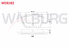 FREN BALATA ARKA FIAT LINEA 1.4 T-JET 2007-/ BRAVO II (198) 1.6 MJT 2006-/ STILO 1.6 16v 2001-2010/ BRAVO II 1.6 2006-/ALFA ROMEO MITO 1.4 T 2008-/ MITO (955) 1.6 JTD 2008-/
