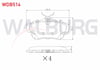FREN BALATA ARKA FIAT SCUDO (270) 1.6 MJT 2007-/ SCUDO 2.0 MJT 2007-/ CITROEN JUMPY II 1.6 HDI 2006-/JUMPY II 2.0 HDI 2006-/ PEUGEOT EXPERT 1.6 HDI 2007-/ EXPERT 2.0 HDI 2007-