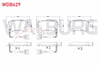 FREN BALATA ARKA FISLI AUDI A8 3.0 TDI 2003-2010/ A8 4.2 V8 TDI 2003-2010/ A8 3.0 V6 TDI 2003-2010/ A4 3.0 V6 2004-2008/ TRANSPORTER VI 2.0 TDI 2009- TRANSPORTER VII 2019-