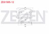 FREN BALATA ARKA FISLI AUDI A8 (4H_) 3.0 TDI 2009-/ 3.0 TFSI 2009-/ 4.2 TDI 2009-/ 2.0 TFSI 2009-/ 4.0 TFSI 2009-/ 4.2 FSI 2009-