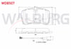 FREN BALATA ARKA FISLI IVECO DAILY IV 2.3i 2006-2011
