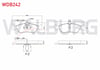 FREN BALATA ARKA FISLI SPRINTER 3T (903) 313 CDI 1995-2006/ (903) 310 D 1995-2006/ (903) 308 D 1995-2006/ (903) 312 D 1995-2006/VW LT 28-35 II 2.5 TDI 1996-2006/ LT 46 (2DM-2DX0FE) 2.5 TDI 1996-2006