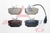 FREN BALATA ARKA FISLI VOLKSWAGEN TRANSPORTER IV (70XB,70XC,7DB,7DW) 2.4 D 1990-2003 / TRANSPORTER IV 2.5 TDI 1990-2003 / TRANSPORTER IV 1.9 D 1990-2003 / TRANSPORTER IV 2.5 D 1990-2003