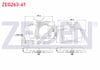FREN BALATA ARKA FISLI VW POLO (9N_) 1.6i 16v 2001-2012/ 1.4 TDI 2001-2012/ 1.4i 16v 2001-2012/ 1.9 TDI 2001-2012/ A3 (8P1) 1.6 2003-2012/ 1.8 T 2003-2012/ A1 (8X1) 1.4 TFSI 2010-