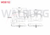 FREN BALATA ARKA FISLI VW POLO (9N_) 1.6i 16v 2001-2012/ 1.4 TDI 2001-2012/ 1.4i 16v 2001-2012/ 1.9 TDI 2001-2012/ A3 (8P1) 1.6 2003-2012/ 1.8 T 2003-2012/ A1 (8X1) 1.4 TFSI 2010-