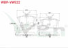FREN BALATA ARKA FISLI VW POLO (9N_) 1.6i 16v 2001-2012/ 1.4 TDI 2001-2012/ 1.4i 16v 2001-2012/ 1.9 TDI 2001-2012/ A3 (8P1) 1.6 2003-2012/ 1.8 T 2003-2012/ A1 (8X1) 1.4 TFSI 2010-