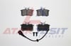 FREN BALATA ARKA FISLI VW POLO (9N_) 1.6i 16v 2001-2012/ 1.4 TDI 2001-2012/ 1.4i 16v 2001-2012/ 1.9 TDI 2001-2012/ A3 (8P1) 1.6 2003-2012/ 1.8 T 2003-2012/ A1 (8X1) 1.4 TFSI 2010-