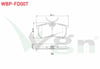FREN BALATA ARKA FORD FOCUS I 1.6i 16v 1998-2004/ FOCUS I 1.8i 16v 1998-2004/ FOCUS I 1.8 TDCI 1998-2004/ FOCUS I 2.0i 16v 1998-2004/ FOCUS I 1.6 TDCI 1998-2004 / FOCUS I 1.4i 16v 1998-2004