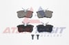FREN BALATA ARKA FORD FOCUS I 1.6i 16v 1998-2004/ FOCUS I 1.8i 16v 1998-2004/ FOCUS I 1.8 TDCI 1998-2004/ FOCUS I 2.0i 16v 1998-2004/ FOCUS I 1.6 TDCI 1998-2004 / FOCUS I 1.4i 16v 1998-2004
