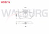 FREN BALATA ARKA FORD FOCUS I 1.6i 16v 1998-2004/ FOCUS I 1.8i 16v 1998-2004/ FOCUS I 1.8 TDCI 1998-2004/ FOCUS I 2.0i 16v 1998-2004/ FOCUS I 1.6 TDCI 1998-2004 / FOCUS I 1.4i 16v 1998-2004