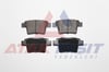 FREN BALATA ARKA FORD MONDEO III 2.0i 16v 2000-2007 / MONDEO III 2.2 TDCI 2000-2007 / MONDEO III 2.0 TDCI 2000-2007 / JAGUAR X-TYPE 2.0i 2001-2009 / X-TYPE 2.0 D 2006-2009 / X-TYPE 2.5i 2001-2009