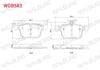 FREN BALATA ARKA GOLF VII 1.2 TSI 2012-/ TIGUAN 1.4 TSI 2016-/ ARTEON 1.5 TSI 2017-/  PASSAT 1.4 TSI 2014-/ AUDI A3 1.4 TFSI 2012-/SEAT ATECA 1.4 TSI 2016-/SKODA KODIAQ 1.4 TSI 2017-/OCTAVIA 1.6 2012-